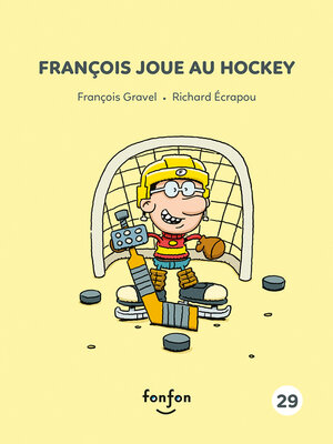 cover image of François joue au hockey